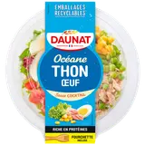 Salade composée de salade,d'oeuf,thon crudités l'océane DAUNAT 250G