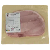 Jambon cuit supérieur avec couenne, VPF, 4 tranches