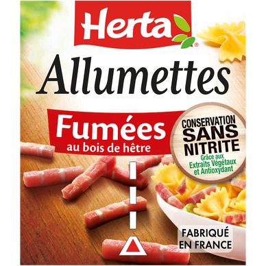 Allumettes Fumées Conservation Sans Nitrite HERTA 2x75g
