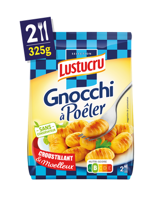 Gnocchi à poêler LUSTUCRU, 325g, pour 2 personnes
