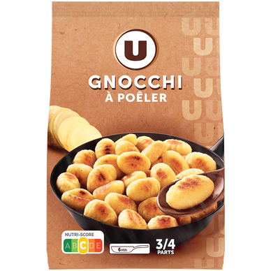 Gnocchi à poêler, sachet de 500g