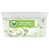 Salade de concombre, fromage frais et ciboulette  300g