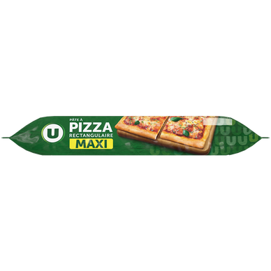 Maxi pâte à pizza rectangulaire  500g