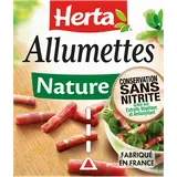 Allumettes Nature Conservation Sans Nitrite HERTA 2x75g
