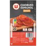 Chorizo doux tranché 100g