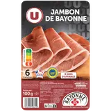 Jambon de Bayonne IGP - x6 tranches, 100g