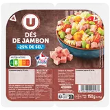 Dés de jambon -25% de sel - 2x75g