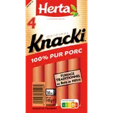 Saucisses Knacki Original Pur Porc HERTA x4 - 140g