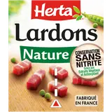 Lardons Nature Conservation Sans Nitrite HERTA 2x75g