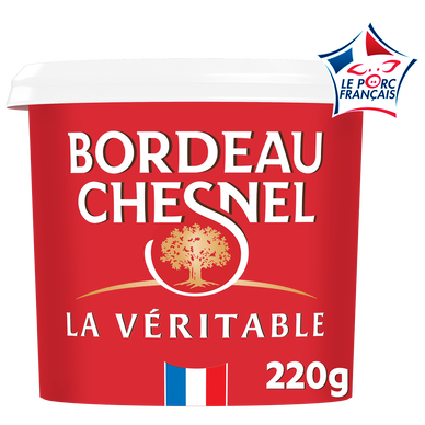 Rillettes du Mans pur porc BORDEAU CHESNEL - 220g