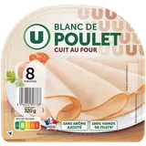 Blanc de poulet - x8 tranches 320g
