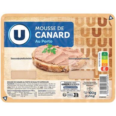 Mousse de Canard au porto - 2x50g