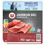 Jambon sec supérieur - x10 tranches, 200g