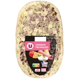 Pizza au jambon emmental et mozzarella  200g