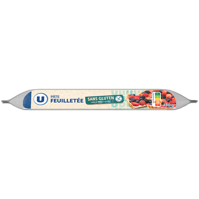 Pâte feuilletée sans gluten 280g