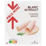 Blanc de Poulet - x4 tranches, 180g