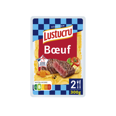Raviolis au boeuf LUSTUCRU SELECTION, 300g