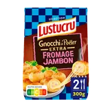 Gnocchi à poêler extra jambon fromage LUSTUCRU 300g