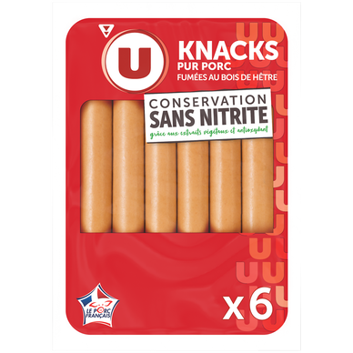 Saucisses de Strasbourg CSN - x6 210g