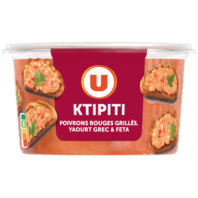 Ktipiti à base de fromage frais et poivron rouge grillé  200g