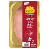 Jambon fumé grill à poêler PETITGAS, x2 soit 200g