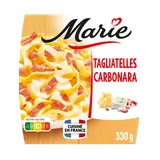 Plat cuisiné individuel Tagliatelles à la carbonara MARIE, 330g