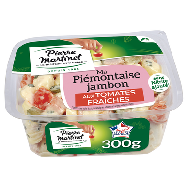 Salade Piémontaise aux tomates fraîches et jambon PIERRE MARTINET, 300g