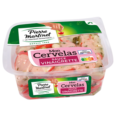 Salade Cervelas à la vinaigrette PIERRE MARTINET 250g