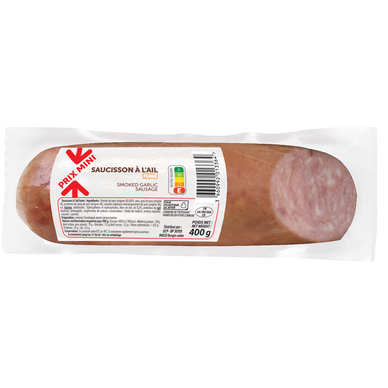 Saucisson à l'ail fumé - 400g