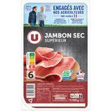 Jambon sec supérieur - x6 tranches, 150g