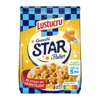 Gnocchi à poeler star LUSTUCRU 300g