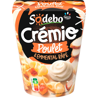 CremioBox au poulet et à la crème SODEBO, 280g