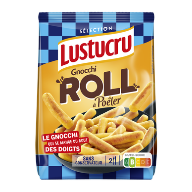 Gnocchi à poeler roll LUSTUCRU 300g