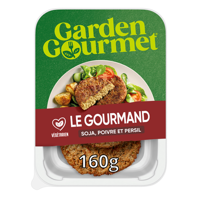 Végétal Le Gourmand soja, poivre et persil GARDEN GOURMET - x2 160g