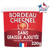 Rillettes du Mans pur porc sans graisse ajoutée BORDEAU CHESNEL - 220g