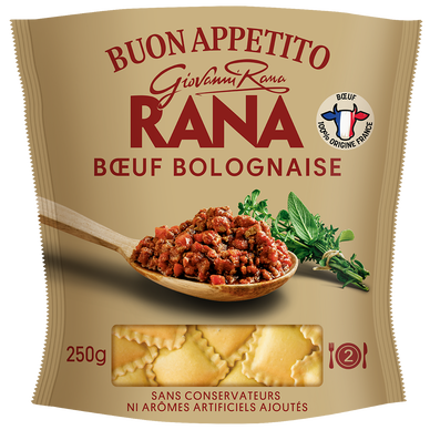 Pâtes Fraiches RANA Ravioli Boeuf bolognaise 250g
