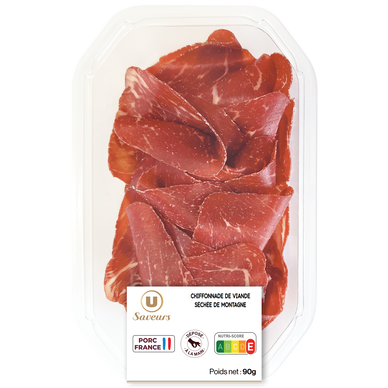 Chiffonnade de viande séchée de montagne, 90g