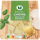 Ravioli au chèvre basilic de Provence U 300g