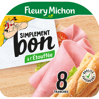 Jambon Simplement Bon FLEURY MICHON 8 tranches - 320g