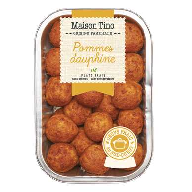 Pommes dauphines MAISON TINO, 2/3 parts, 500g