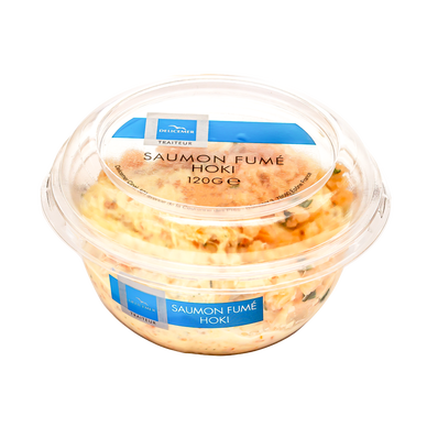 Tartinable saumon fumé hoki DELICEMER, 120g