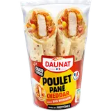 Wraps le ranch poulet pané cheddar sauce big burger DAUNAT 180g