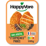 Suprêmes panés végétaux et gourmands HAPPYVORE 180g