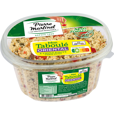Taboulé oriental à l'huile d'olive vierge extra, PIERRE MARTINET, 1kg