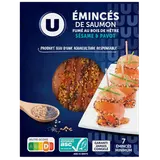 Emincés de saumon fumé sésame pavot 100g