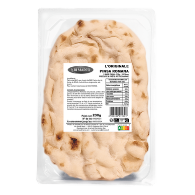 Pinsa précuite et prête à garnir, 230g