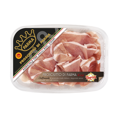 Prosciutto di Parma AOP ( Chiffonnade de Jambon de Parme), NEGRONI, 70g