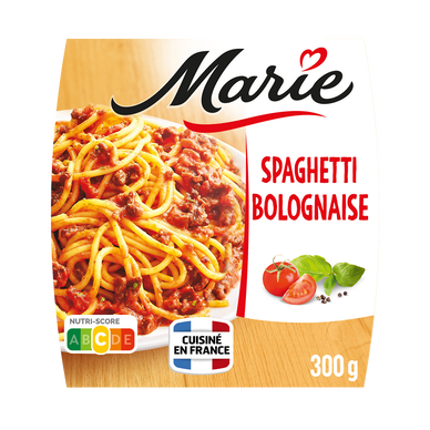 Spaghetti Bolognaise, tomates et basilic MARIE 300g