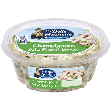 Salade de champignons aux fines herbes LA BELLE HENRIETTE, 300g