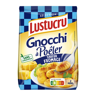 Gnocchi à poêler au fromage LUSTUCRU Sélection, 300g